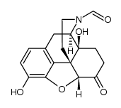 Morphinan-​17-​carboxaldehyde, 4,​5-​epoxy-​3,​14-​dihydroxy-​6-​oxo-​, (5α)​