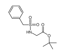 tert-butyl 2-(benzylsulfonylamino)acetate