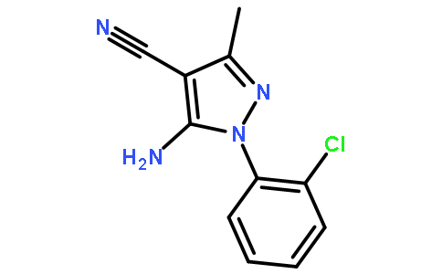 5-氨基-4-氰基-1-(2-氯苯基)-3-甲基吡唑