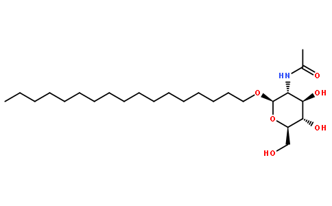 十七烷基-2-乙酰氨基-2-脱氧-β-D-吡喃葡糖苷