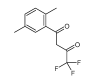 1-(2,5-dimethylphenyl)-4,4,4-trifluorobutane-1,3-dione