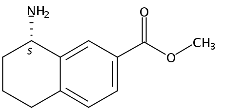 (S)-甲基 8-氨基-5,6,7,8-四氢萘-2-羧酸