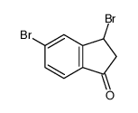 3,5-二溴-2,3-二氢-1H-茚-1-酮