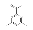 4,6-dimethyl-2-methylsulfinylpyrimidine