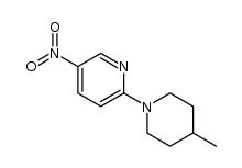 Pyridine, 2-​(4-​methyl-​1-​piperidinyl)​-​5-​nitro-