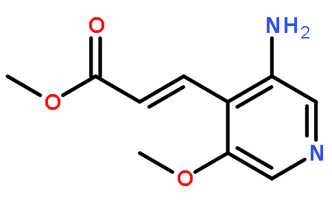 Methyl 3-(3-amino-5-methoxypyridin-4-yl)acrylate