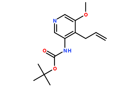 4-烯丙基-5-甲氧基吡啶-3-氨基甲酸叔丁酯