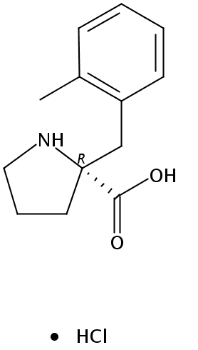 (2R)-2-[(2-methylphenyl)methyl]pyrrolidine-2-carboxylic acid,hydrochloride