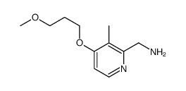 [4-(3-methoxypropoxy)-3-methylpyridin-2-yl]methanamine