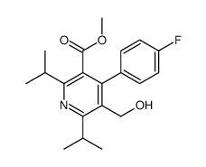 methyl 4-(4-fluorophenyl)-5-(hydroxymethyl)-2,6-di(propan-2-yl)pyridine-3-carboxylate
