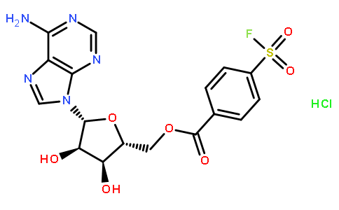 5ˊ-对氟磺酰苯甲酰腺苷盐酸盐