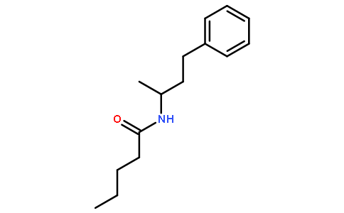 N-(1-甲基-3-苯丙基)戊酰胺