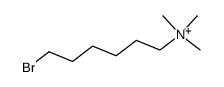 6-(N,N,N-trimethylammonio)hexyl bromide