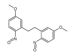 4-methoxy-2-[2-(5-methoxy-2-nitrosophenyl)ethyl]-1-nitrosobenzene