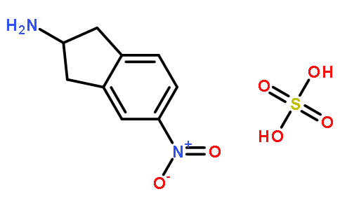 5-硝基茚-2-胺硫酸盐