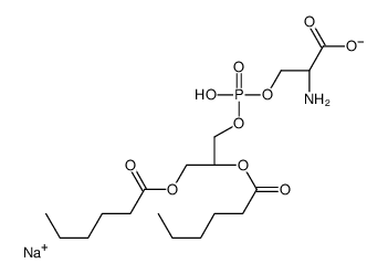 1,2-dihexanoyl-sn-glycero-3-phospho-L-serine (sodium salt)
