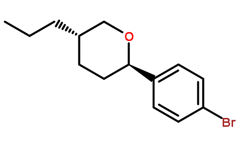 反式-2-(4-溴苯基)-5-丙基四氢-2H-吡喃