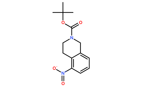 5-硝基-3,4-二氢-1H-异喹啉-2-羧酸叔丁酯