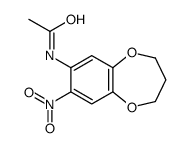 7-乙酰氨基-8-硝基-3,4-二氢-2H-1,5-苯并二氧杂卓