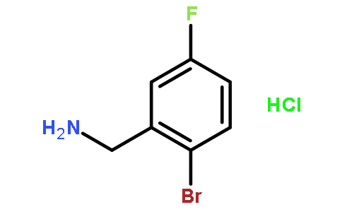 2-溴-5-氟苄胺盐酸盐