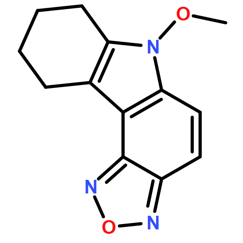 6-甲氧基-7,8,9,10-四氢-6H-[1,2,5]噁二唑并[3,4-c]咔唑