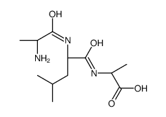 (2S)-2-[[(2S)-2-[[(2S)-2-aminopropanoyl]amino]-4-methylpentanoyl]amino]propanoic acid