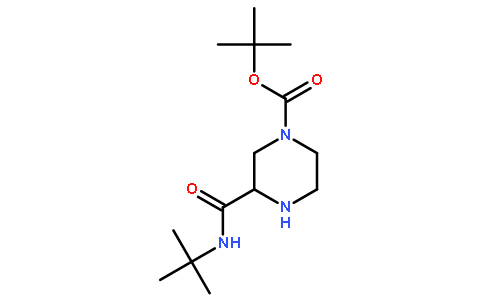 (R)-4-Boc-哌嗪-2-羧酸叔丁基酰胺