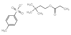丙酰胆碱对甲苯磺酸盐