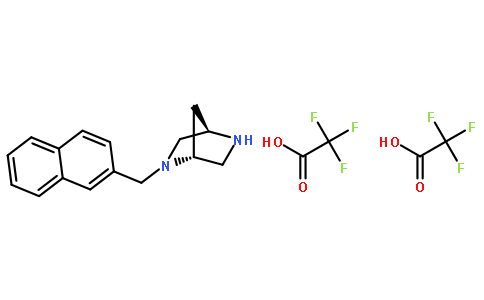 2-萘-2-基-甲基-2,5-二氮杂双环[2.2.1]庚烷 二三氟乙酸酯