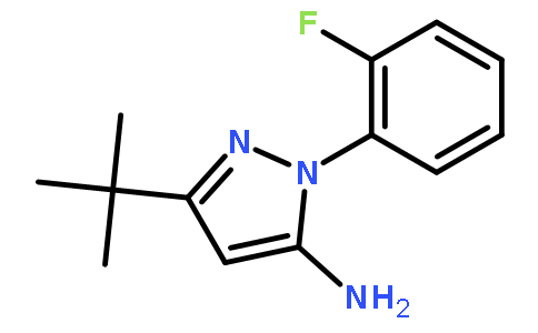 5-叔丁基-2-(2-氟苯基)-2H-吡唑-3yl胺