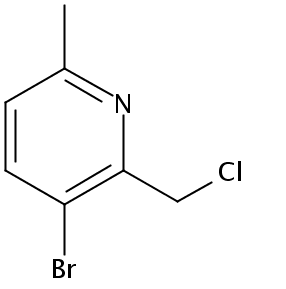 • Pyridine, 3-bromo-2-(chloromethyl)-6-methyl-