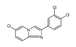 Imidazo[1,2-a]pyridine, 6-chloro-2-(3,4-dichlorophenyl)