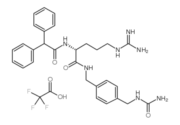 BIBO 3304 trifluoroacetate,N-[(1R)-1-[[[[4-[[(Aminocarbonyl)amino]methyl]phenyl]methyl]amino]carbonyl]-4-[(aminoiminomethyl)amino]butyl]-α-phenyl-benzeneacetamideditrifluoroacetate