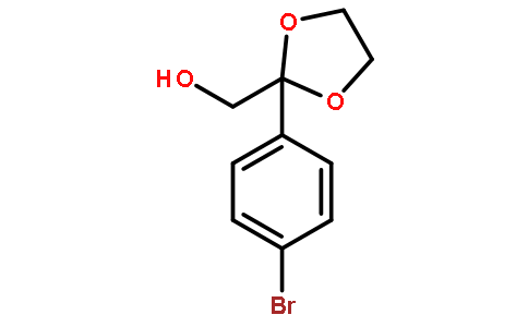 [2-(4-溴苯基)-[1,3]二氧代lan-2-基]甲醇