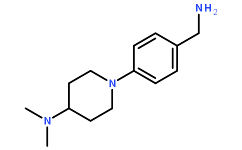 1-(4-(氨基甲基)苯基)-N,N-二甲基哌啶-4-胺