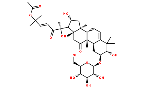 2-O-吡喃葡萄糖基葫芦素F-25-乙酸