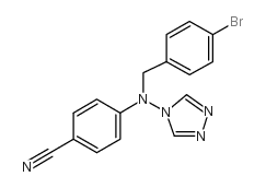 4-[(4-bromophenyl)methyl-(1,2,4-triazol-4-yl)amino]benzonitrile