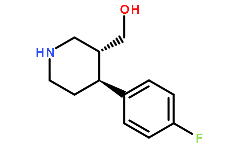 反式-(4-(4-氟苯基)-3-羟基甲基)-哌啶