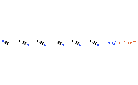 水合六氰高铁酸铵(III), tech.