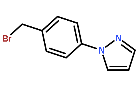 1-ó4-(溴甲基)苯-1H-吡唑