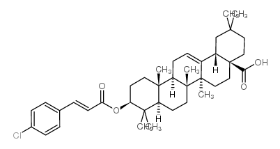 3-beta-羟基齐墩果酸 4-氯苯基丙烯酸酯