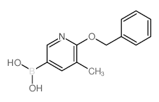 (5-methyl-6-phenylmethoxypyridin-3-yl)boronic acid