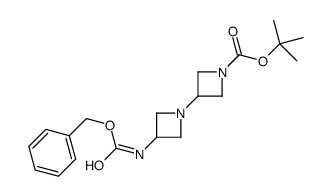 tert-butyl 3-[3-(phenylmethoxycarbonylamino)azetidin-1-yl]azetidine-1-carboxylate