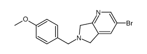 3-bromo-6-[(4-methoxyphenyl)methyl]-5,7-dihydropyrrolo[3,4-b]pyridine