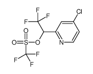 [1-(4-chloropyridin-2-yl)-2,2,2-trifluoroethyl] trifluoromethanesulfonate