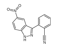 2-(5-Nitro-1H-indazol-3-yl)benzonitrile