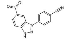 4-(5-Nitro-1H-indazol-3-yl)benzonitrile