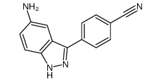 4-(5-Amino-1H-indazol-3-yl)benzonitrile