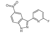 3-(6-fluoropyridin-2-yl)-5-nitro-1H-indazole