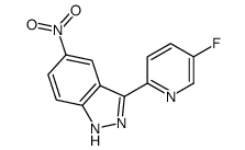 3-(5-fluoropyridin-2-yl)-5-nitro-1H-indazole